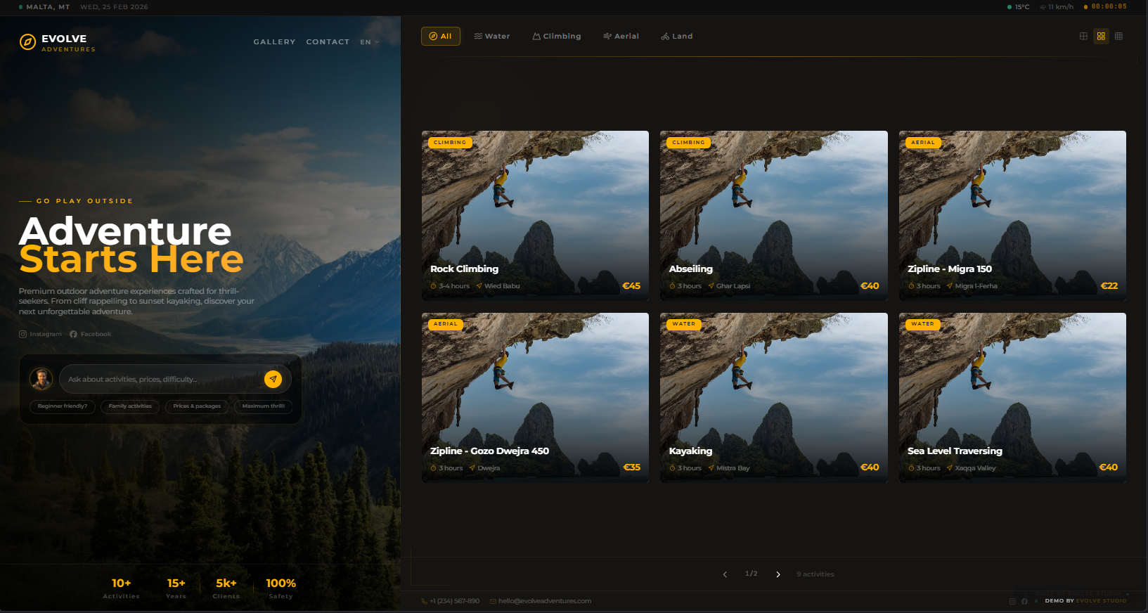 Evolve Studio | Premium Web Design Agency Malta